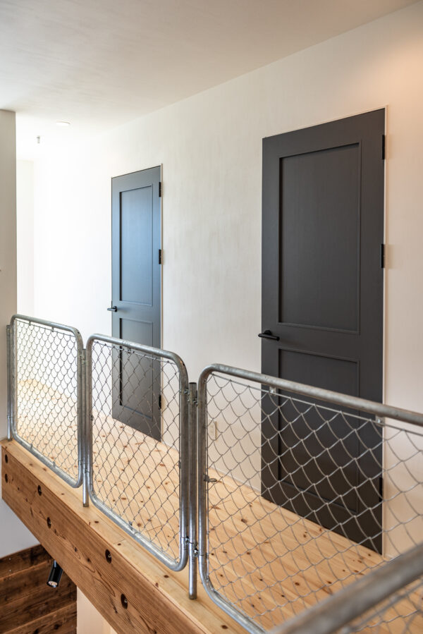 シナ  塗りつぶし 片引戸 / 片開き戸  枠セット